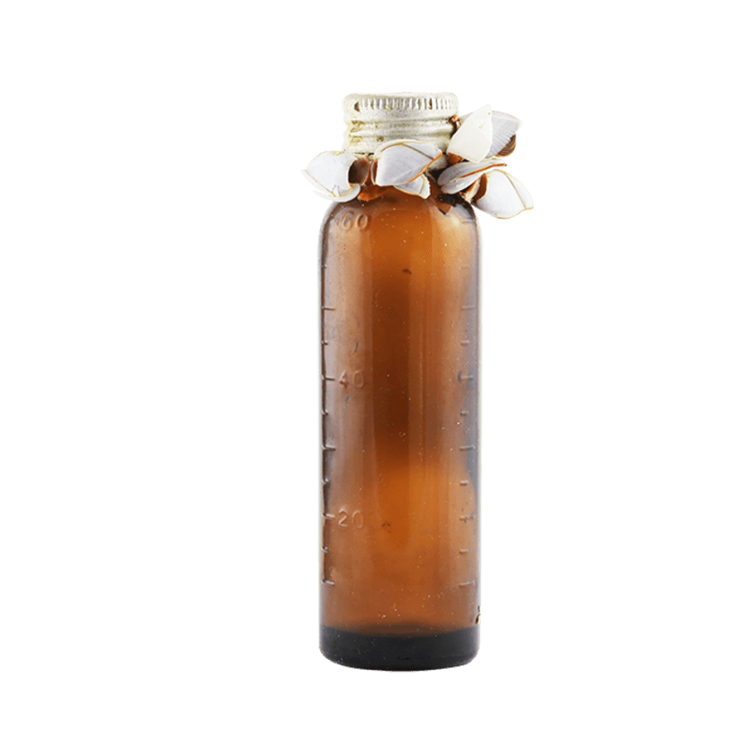 藤壺附生的玻璃瓶